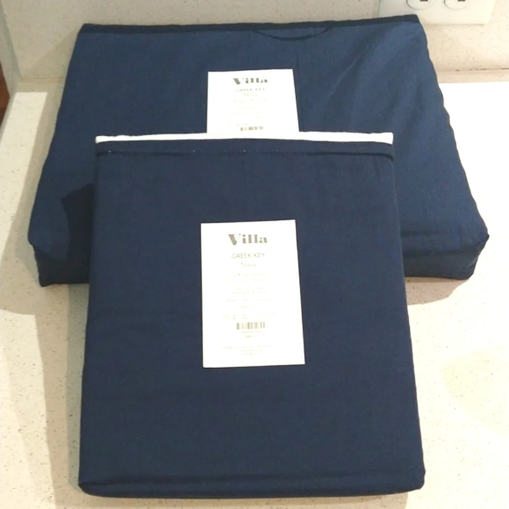 Villa by Noble Excellence Greek Key Duvet Cover